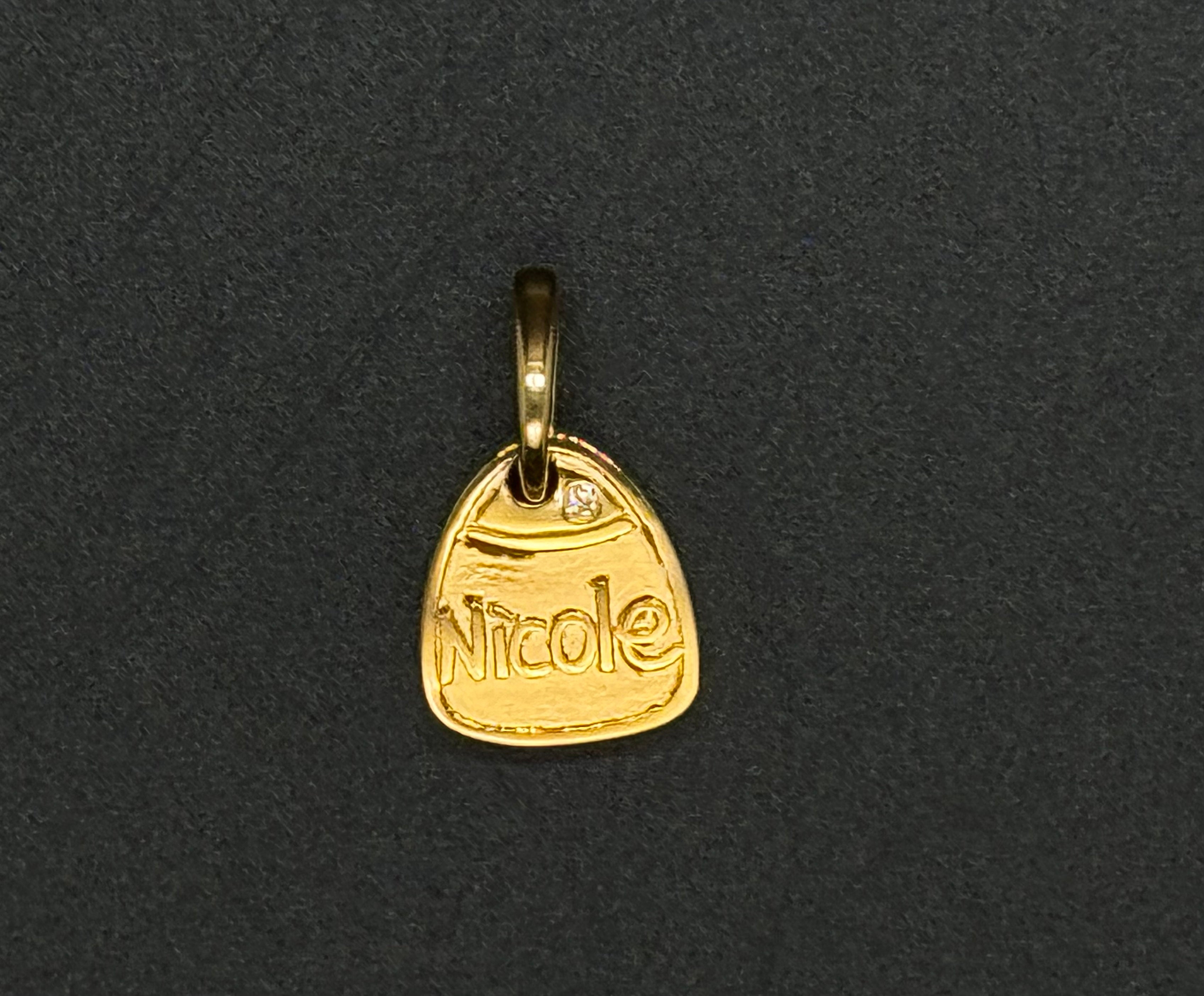 14K/18K Gold 福 Charm