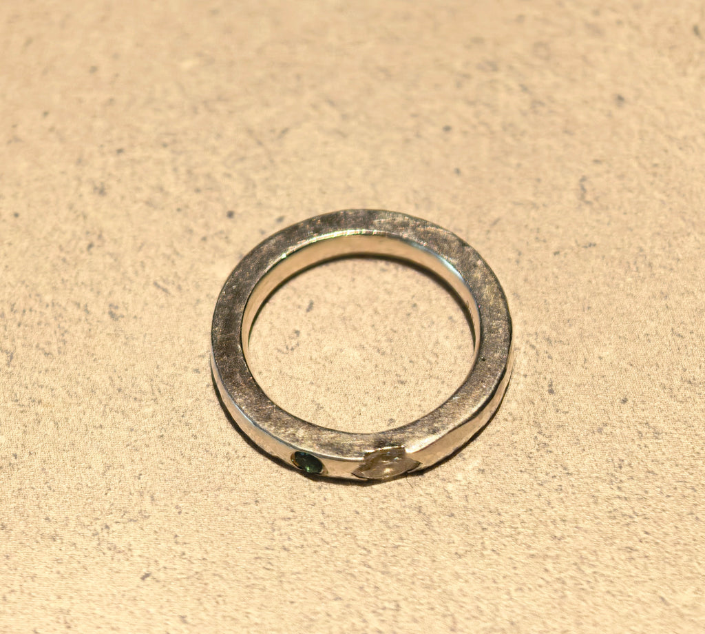 Emerald and Diamond Ring