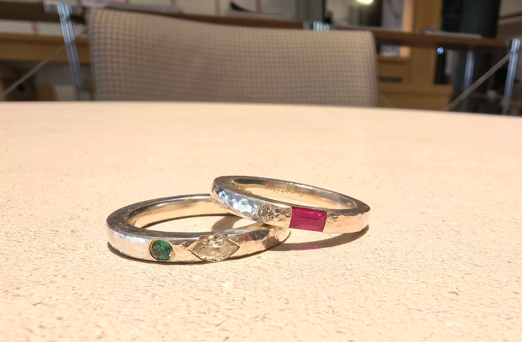 Tourmaline and Diamond Ring