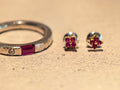 Tourmaline and Diamond Ring