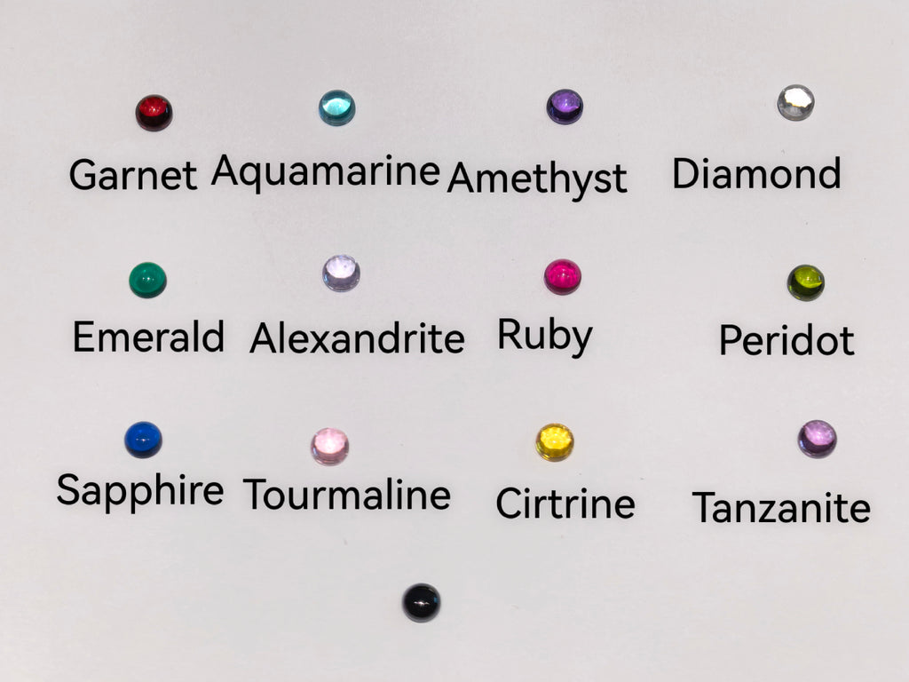 Geometric Birthstone Ring