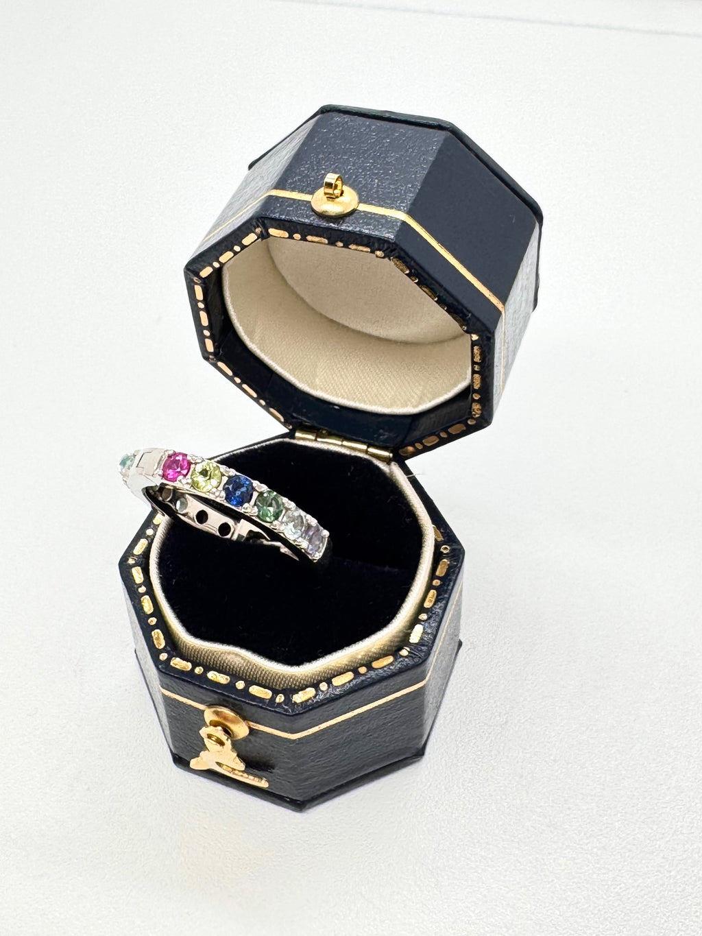 Rainbow Hoop Earring