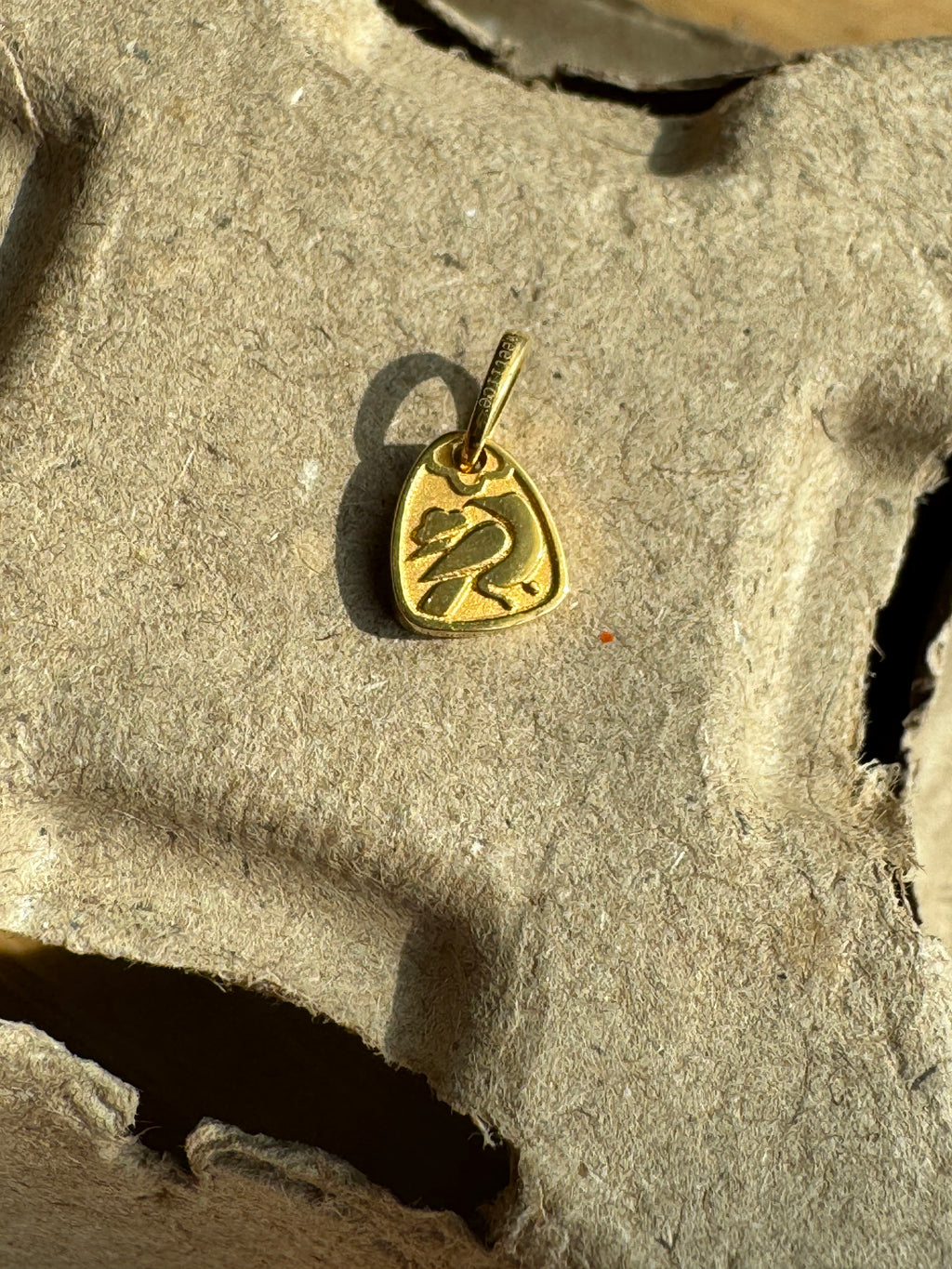 14K/18K Gold 福 Charm