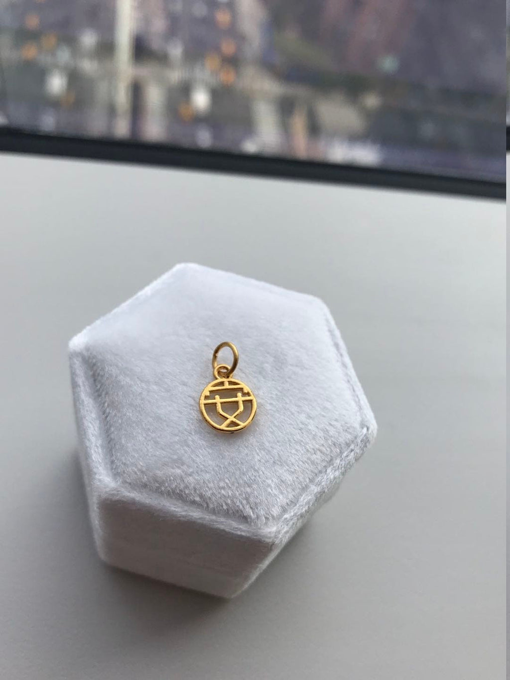 14K/18K Gold 安 Charm