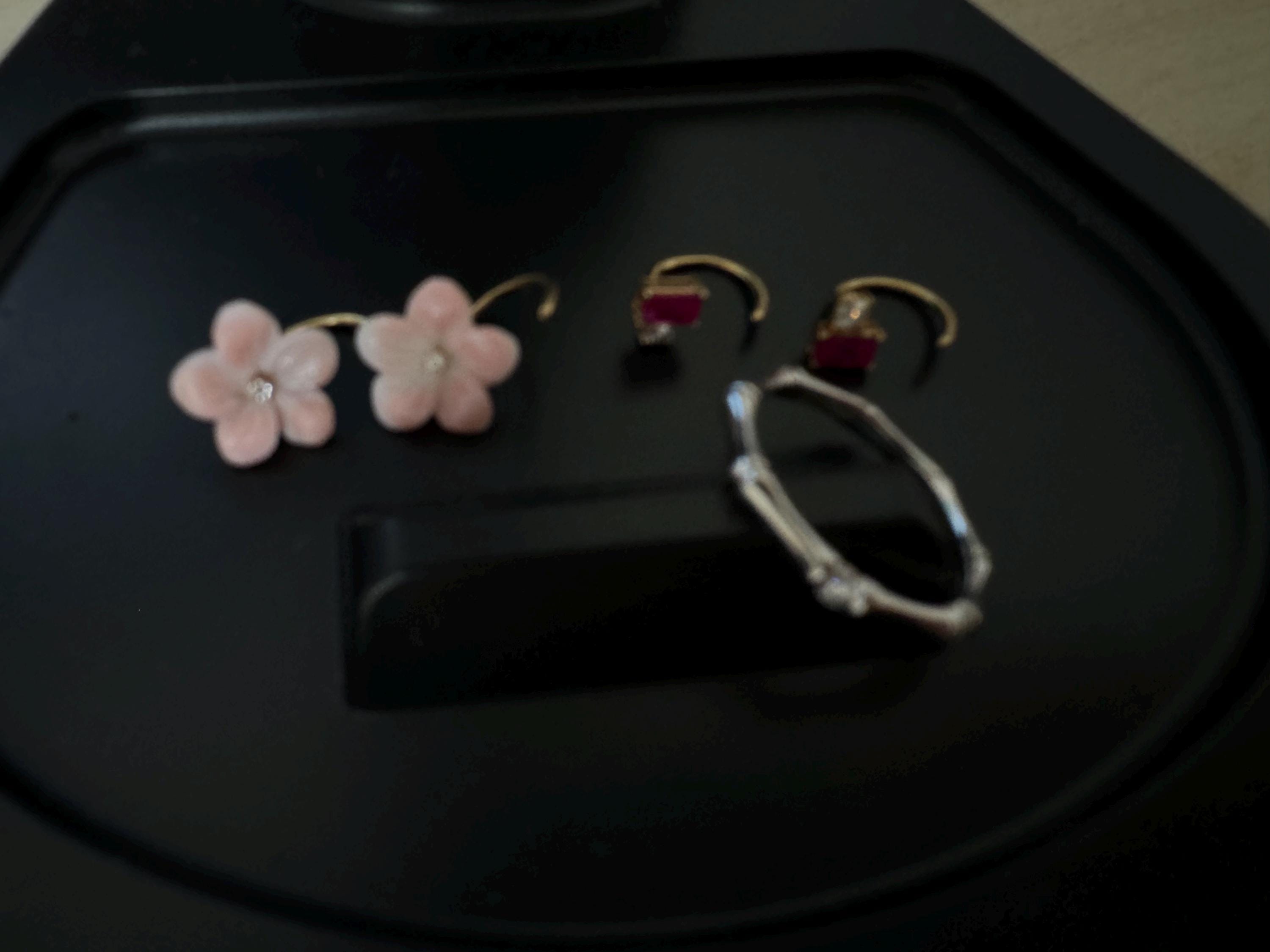 Platinum Birthstone & Diamond Ring