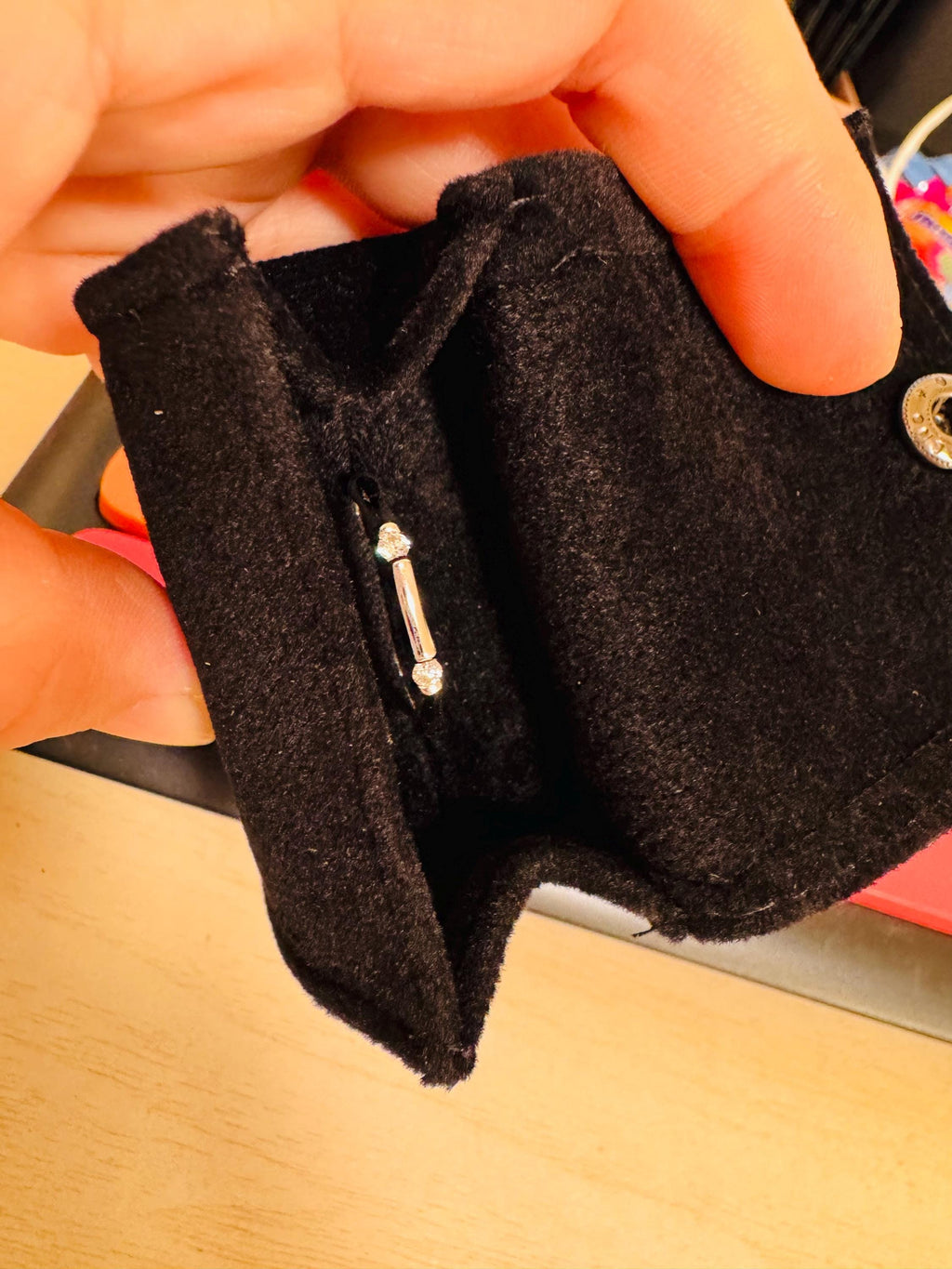 Platinum Birthstone & Diamond Ring