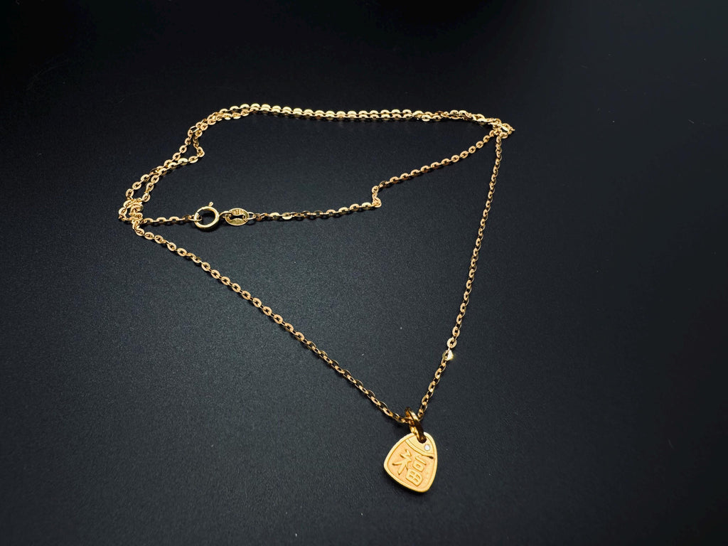 Adjustable Solid 18K Gold  Minimalist Chain