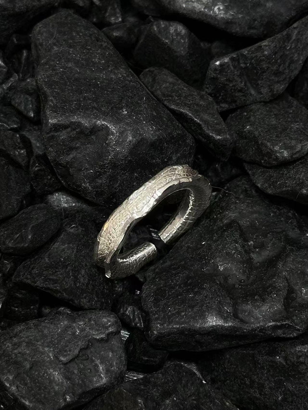 Hammered Band Ring