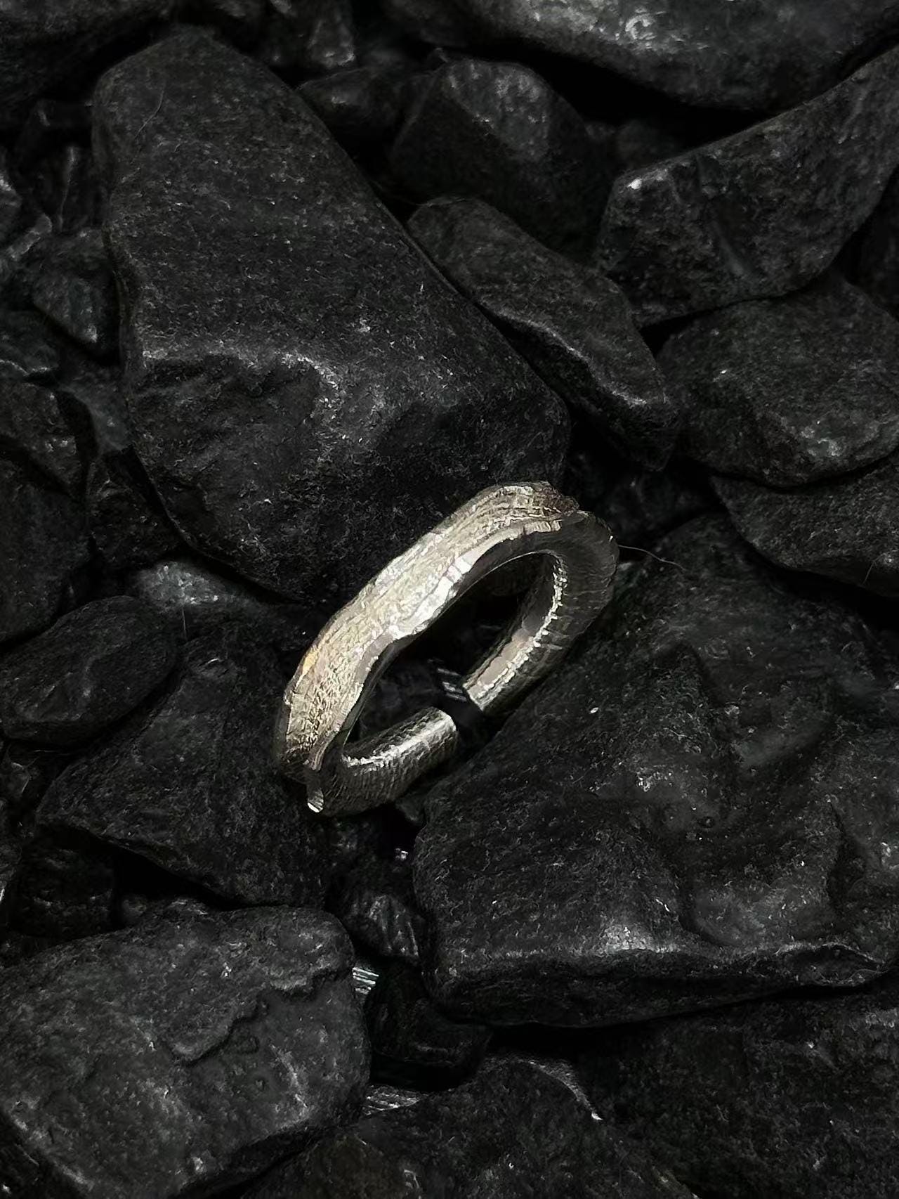 Hammered Band Ring