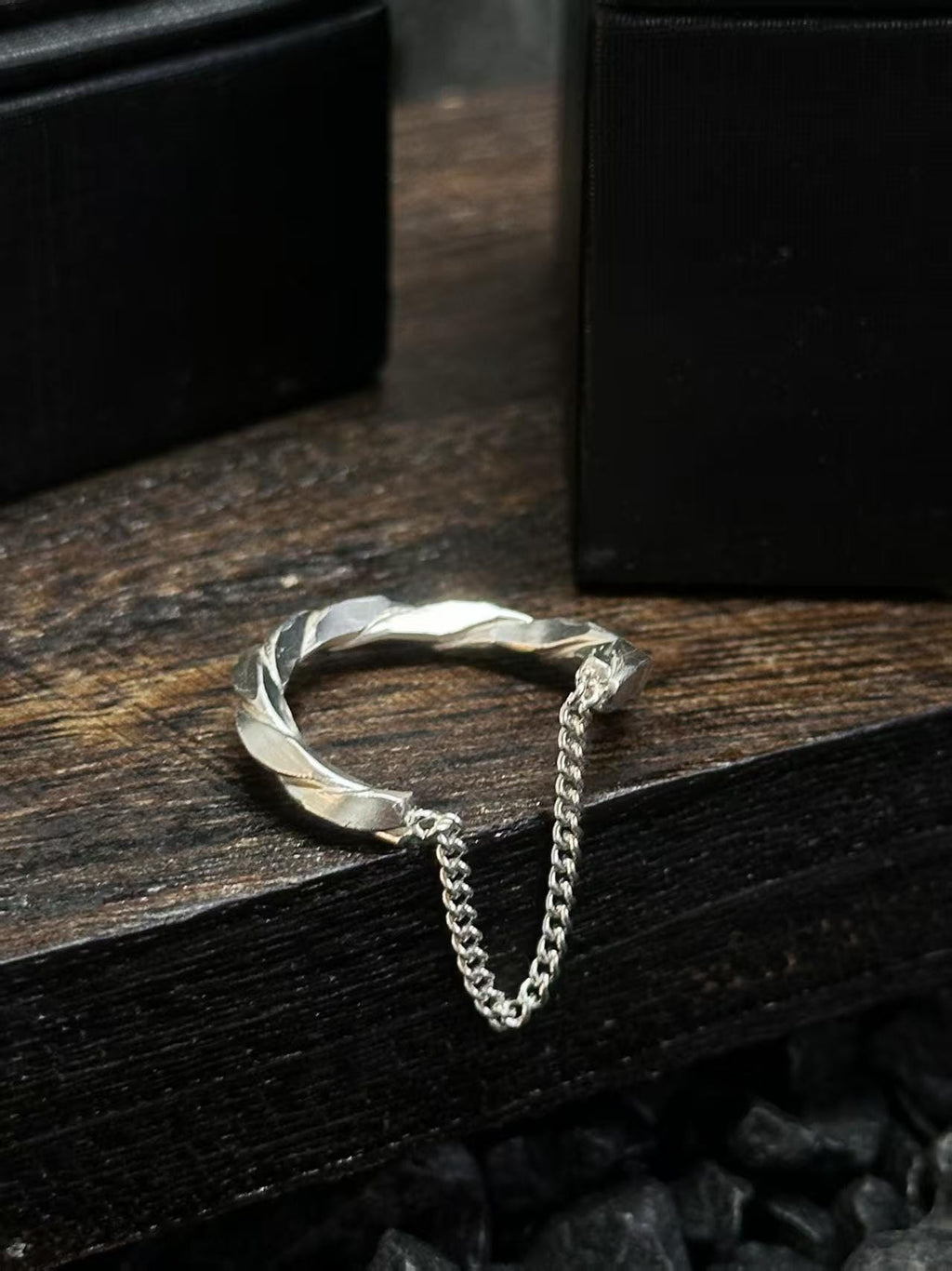 Flowing Silver Ring
