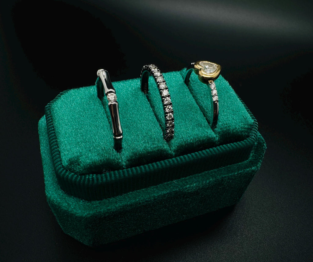 Three-Slot Ring Case