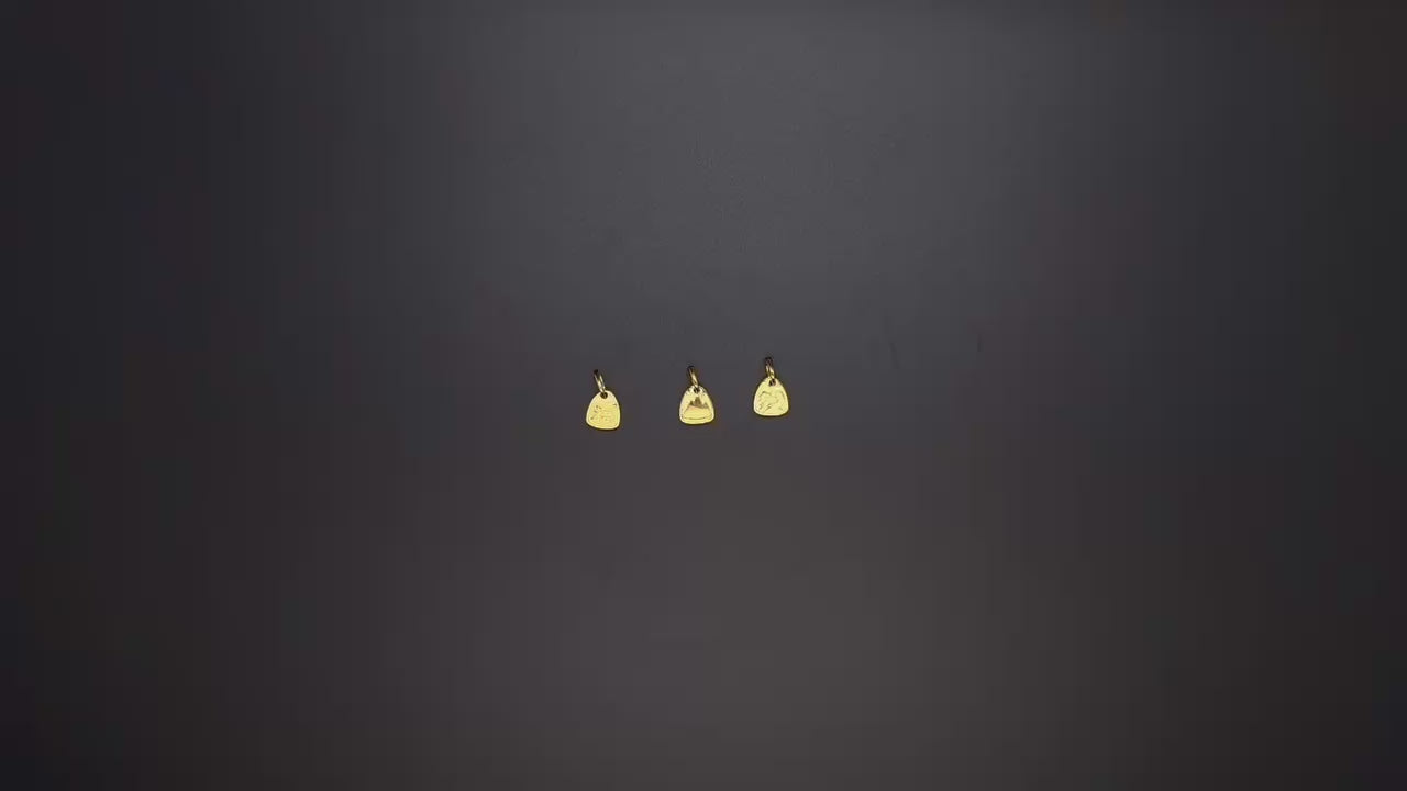 14K/18K Gold 福 Charm