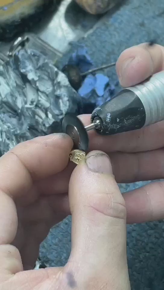 14K/18K Gold 福 Charm